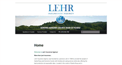 Desktop Screenshot of lehrinsuranceagency.com